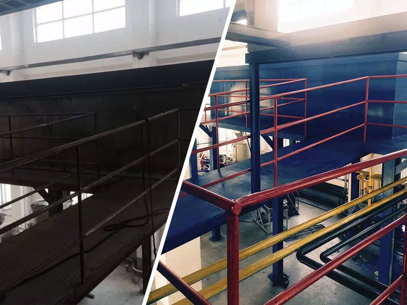 鋼結構氟碳噴涂